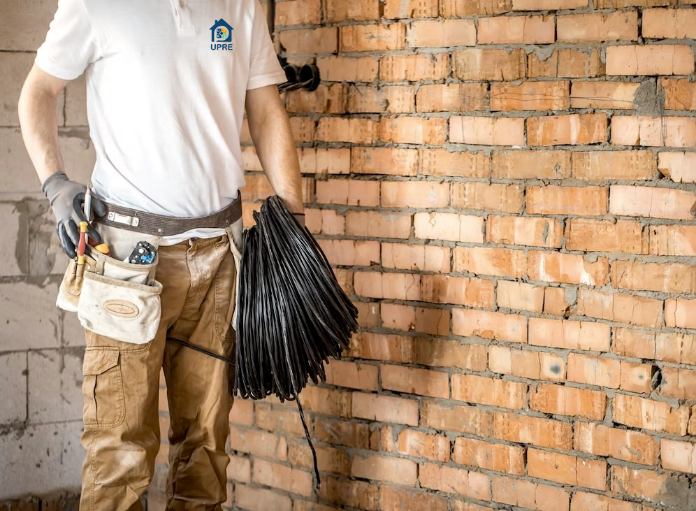 Voici un artisan electricien du groupement UPRE.fr