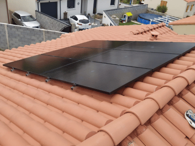 Installation solaires dans lherault